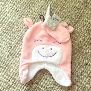 PINK WINTER HAT NWT UNICORN